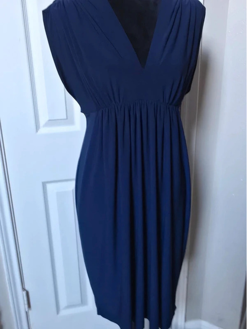 Woman's large navy dress